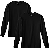 American Apparel Unisex-Adult Long Sleeve T-Shirt, Style G1304, 2-Pack