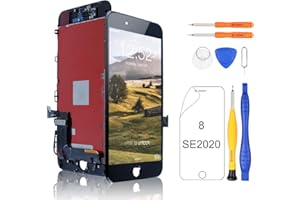 Yodoit for iPhone 8/SE2020 Screen Replacement LCD Kit Display Digitizer Assembly with Repair Tool Kit, Screen Protective Film