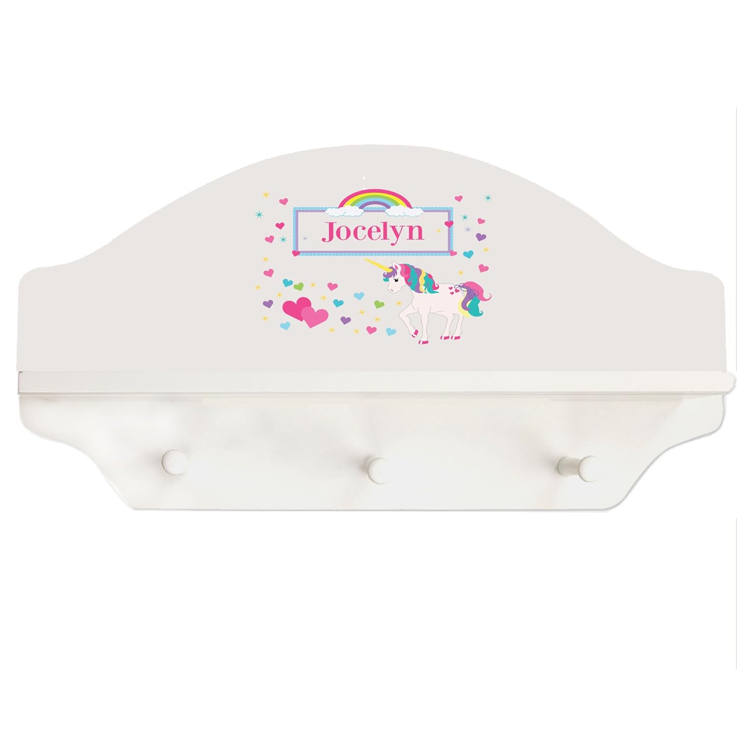 Best 12 Inch White Peg Coat Rack