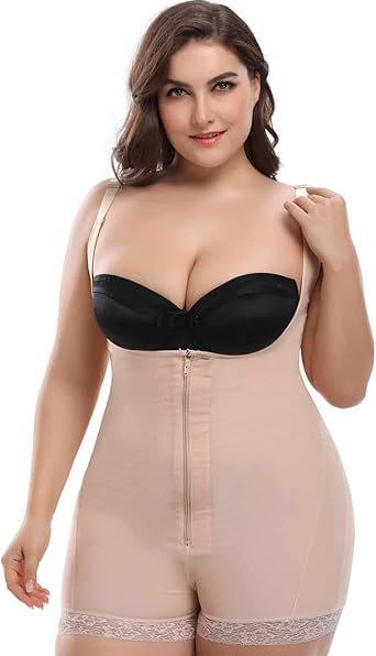 plus size waist trainer bodysuit
