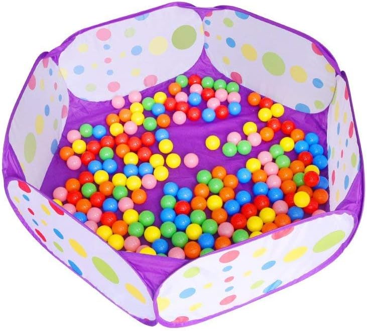 Ytrapeze Kids Ball Pit, Large Pop Up Toddler Ball Pits Tent for Toddlers, Children for Indoor Outdoor Baby Ball Pits Playpen with Zipper Storage Bag, Balls Not Included