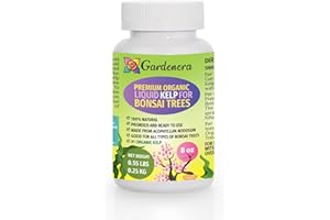 GARDENERA Bonsai Health Boost - 8 oz - Concentrated Kelp & Seaweed Extract for Strong and Healthy Bonsai