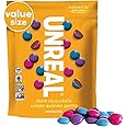 UNREAL Dark Chocolate Quinoa Gems (Value Size Bag) | Vegan, Colors from Nature | Fair Trade, Non-GMO | Gluten Free, No Sugar Alcohols or Soy | 11oz