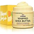 AKWAABA Yellow Whipped Shea Butter (Baby Powder) - Nourishes, Moisturizes & Soothes | Pure Shea Butter | No Dyes & Parabens | 12 oz / 340 g