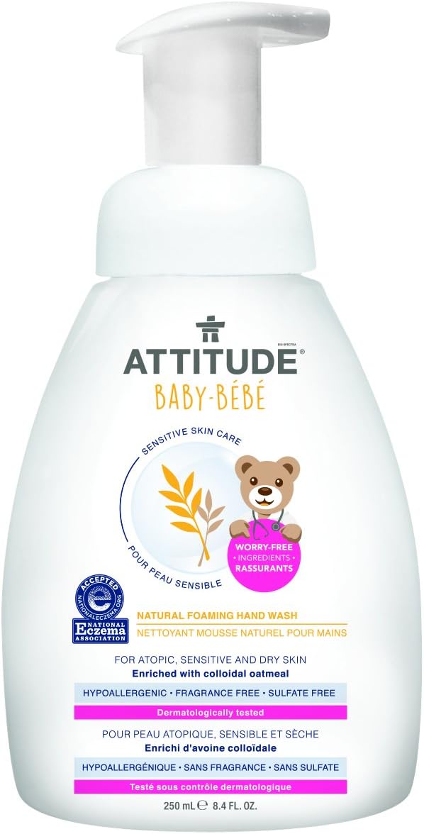Attititude Sensitive Skin Baby Natural Foaming Hand Soap