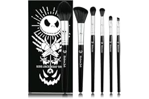 HAMOWTUX Nightmare before Christmas Makeup Brushes Set Nightmare before Christmas Gifts for Women Girl Magic Eye Shadow Eyeliner Blending Lip Brush