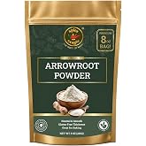 Spice Magic Arrowroot Powder, Cornstarch Substitute &amp; Thickener, 8 oz | Silky Starch For Sauces, Gravies, Pie Fillings &amp; Crisp Frying. A Cornstarch Swap For Smooth, Glossy Results. Vegan, Non-GMO.