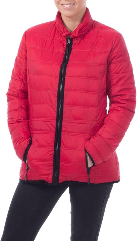 Klass Womens Red Padded Jacket [CR73HA1] UK 14 Amazon.co.uk Clothing