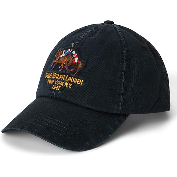 Amazon.com: Polo Ralph Lauren Men's Baseball Cap, Black, One Size