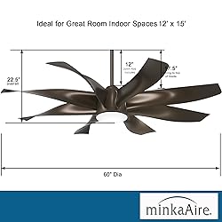 MINKA-AIRE F788L-ORB Dream Star 60 Inch Ceiling Fan