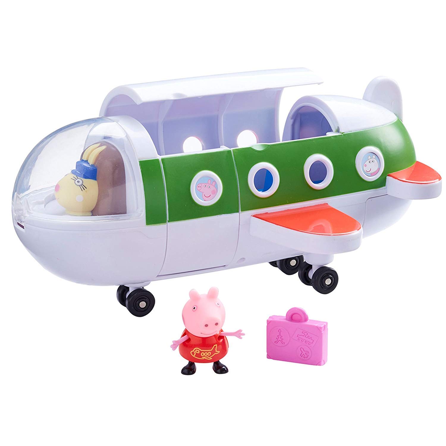 Peppa Pig Air Peppa Jet | Playset Airplane with Figure Peppa & Suitcase