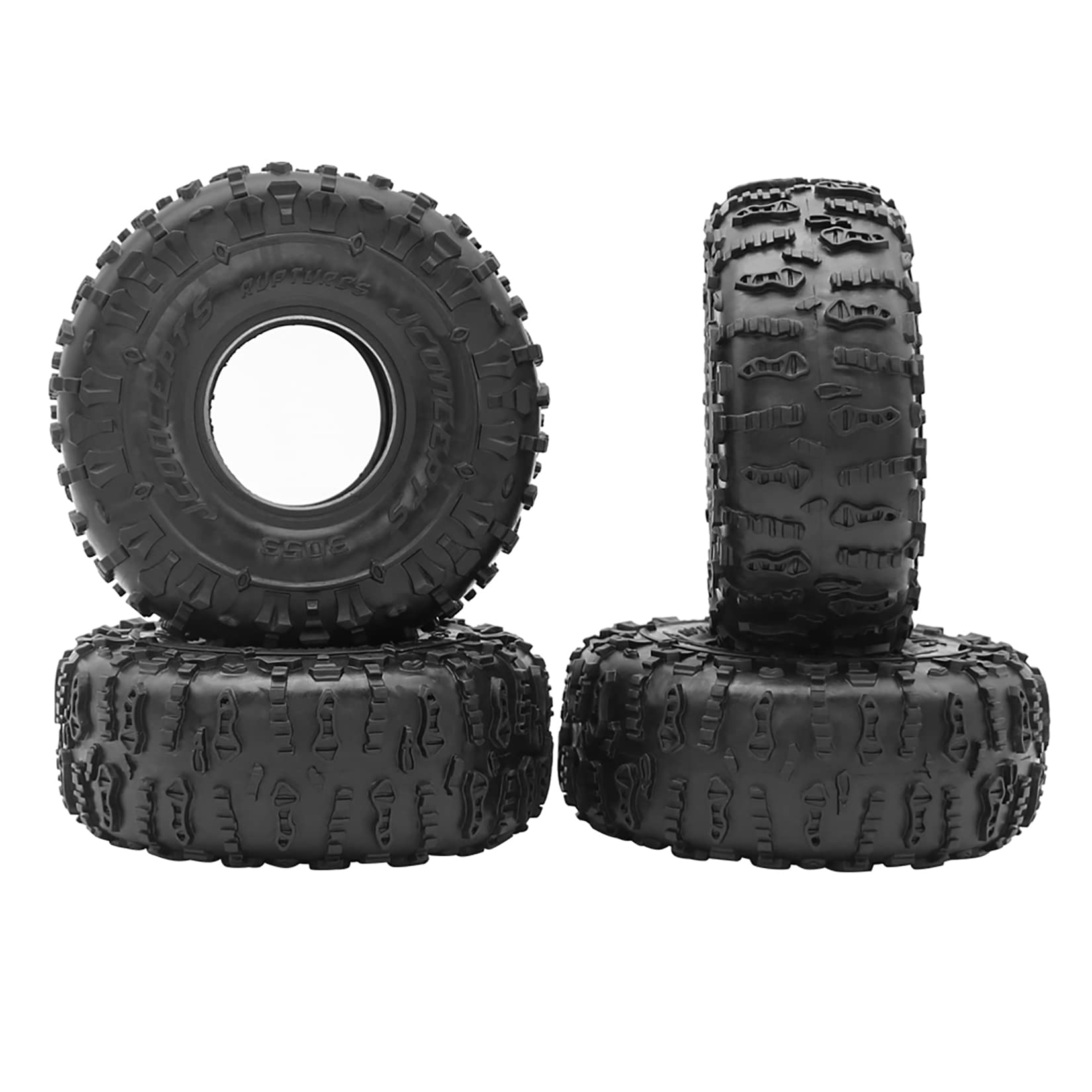 Photo 1 of RXZIXYL Wheel Tires 1.9 Inch Rubber Tyre 120X50MM for 1/10 RC Crawler TRX4 TRX6 Axial SCX10 AXI03007 90046 BRX10 Wheel 90018