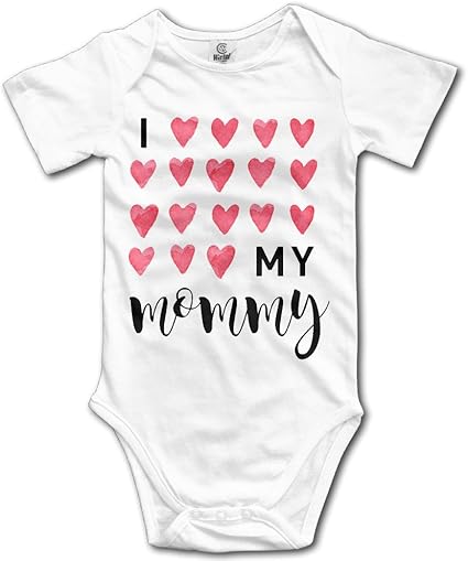 i love my mommy baby boy clothes