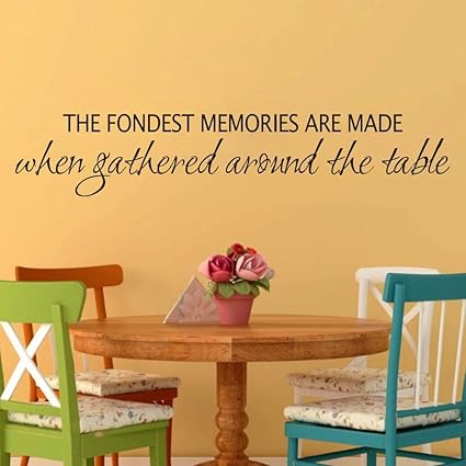 Wallpaper Accessories Wall Quote Saying Kitchen Dinning Room Kid