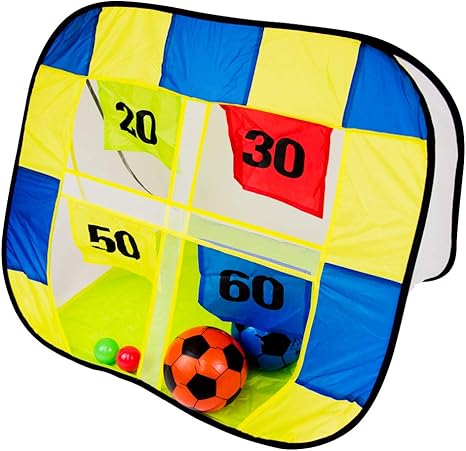 Amazon Risingrabbit ストラックアウト 折り畳み式 サッカー フットボール 的当て おもちゃ スポーツ アウトドア サッカー おもちゃ