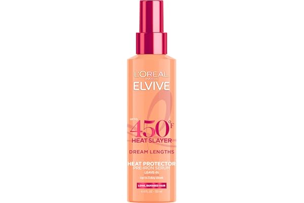 L'Oréal Paris Hair Expertise Dream Lengths Heat Slayer, heat protectant spray for hair, 130ml
