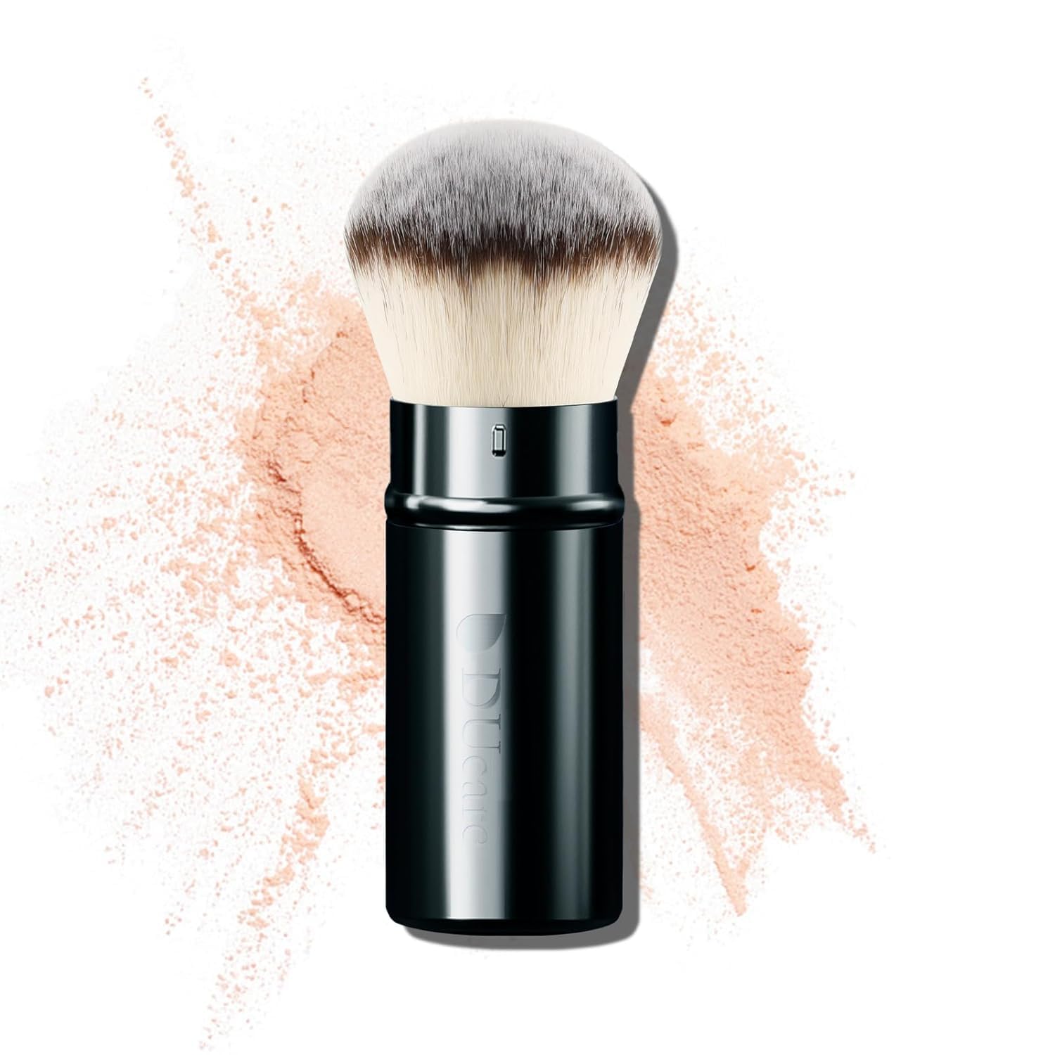 Photo 1 of DUcare Retractable Airbrush Kabuki Brush for All Face Makeup & Foundation for Liquid, Cream and Powder Face Makeup With Aluminum Handle