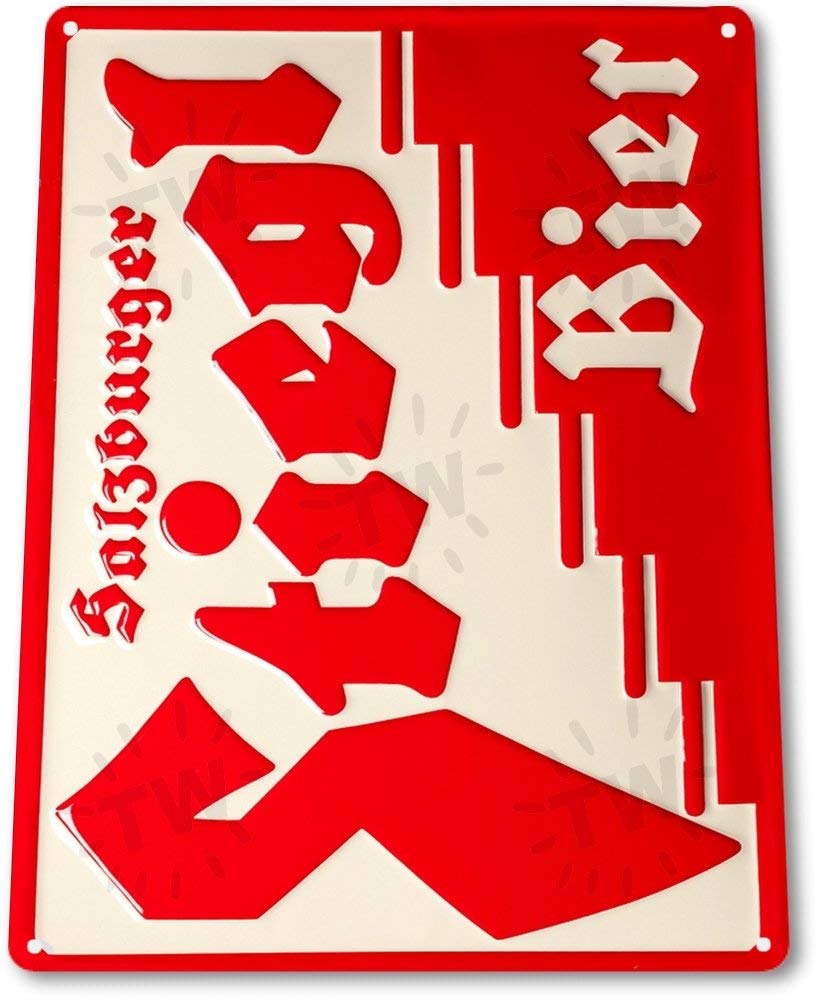 TIN SIGN Stiegl Bier" Metal Store Pub Brew Beer Liquor Shop Bar Pub Cave Tin Sign 7.8inch*11.8inch