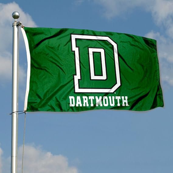 Dartmouth Big Green Athletic Logo Flag Amazon Co Uk Sports