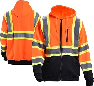 high vis hoodie sports direct