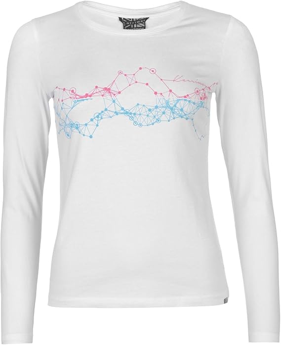 Amazon Co Jp Karrimor カリマー オーガニック長袖アウトドアtシャツレディース 長袖パフォーマンスtシャツ 服 ファッション小物