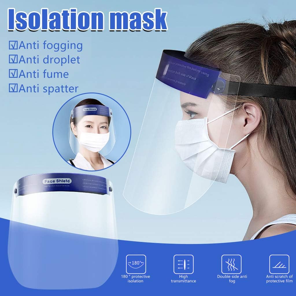 10 Clair Écran Facial Eye Face Protector dentaire éclaboussures Splash