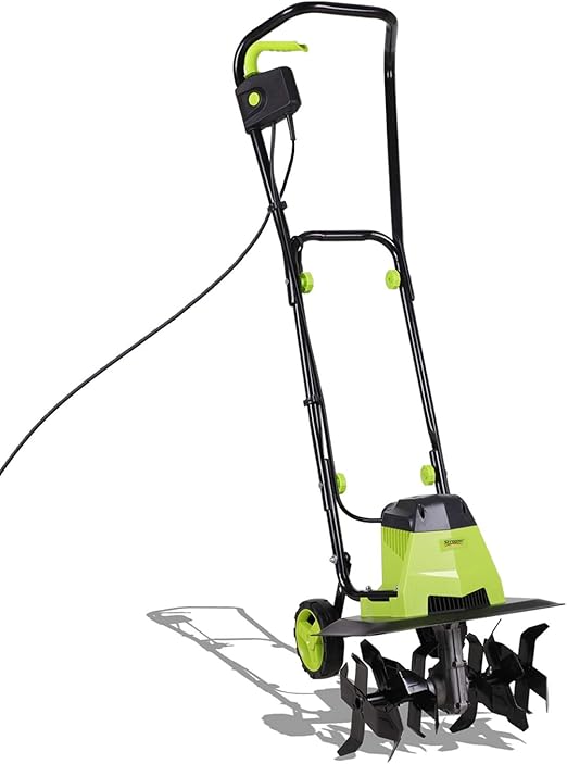 1500W Electric Garden Tiller Garden Soil Cultivator/Rotavator with 6 Metal Blades/ 40cm