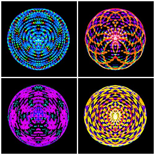 image for UltraPoi UltraHoop Shuffle LED Hula Hoop Fully Rechargeable and Collap