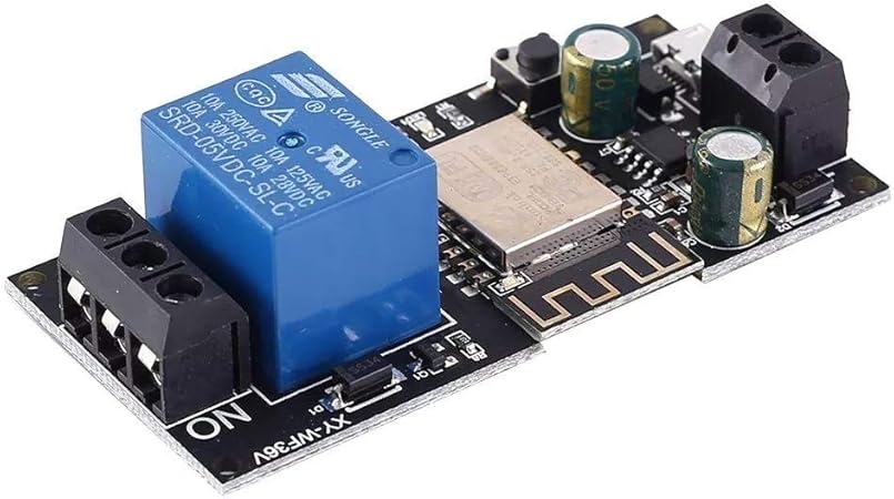 MADONG Interruptor WiFi Remoto del rel de Control de Dispositivos de Control Inteligente ModuleIoF inalmbrica for el hogar Inteligente DC 12V 24V 36V DC6V MADONG Interruptor WiFi Remoto del rel de Control de Dispositivos de Control Inteligente ModuleIoF inalmbrica for el hogar Inteligente DC 12V 24V 36V DC6V