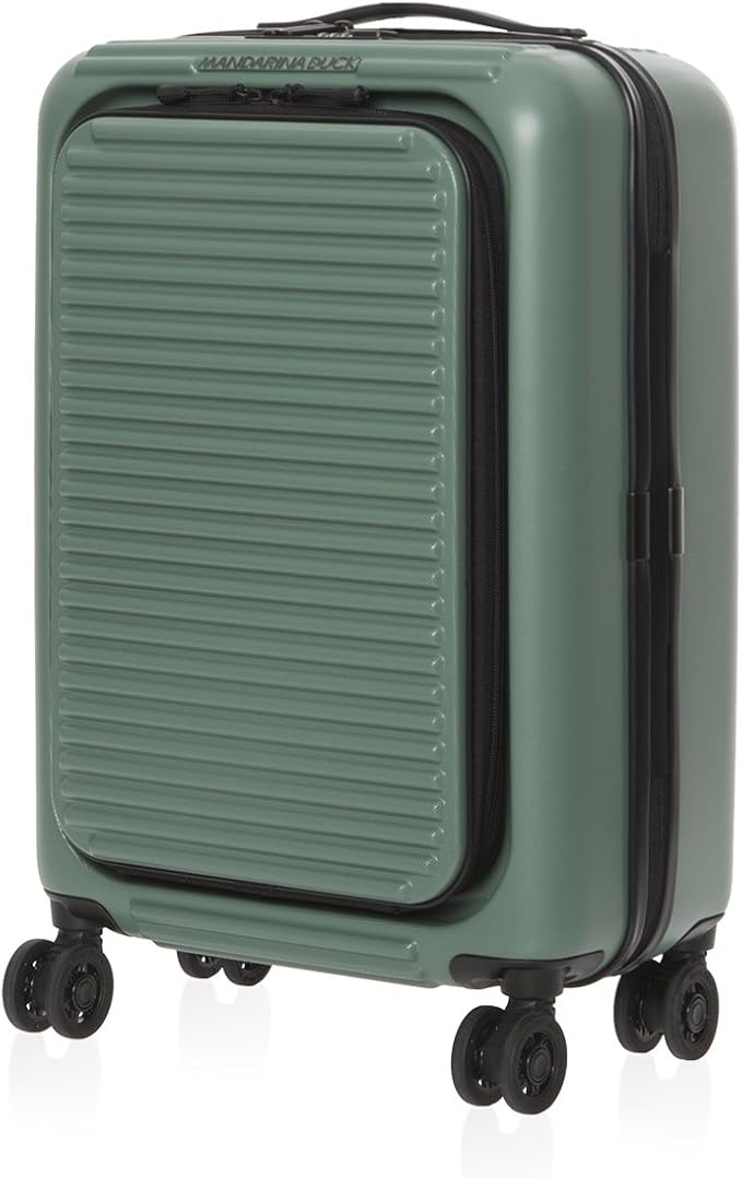 Mandarina Duck Zephyr Trolley Backpack – 2-in-1 Handgepäck Als Trolley & Rucksack, Iceberg Green
