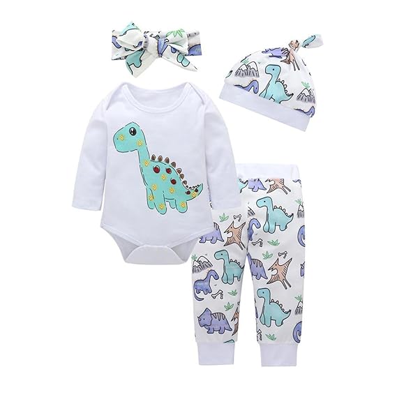 Ashop Recien Nacido Bebe Mono Nina Dinosaurio De Dibujos Animados Imprimir Romper Manga Larga Bodies Ropa Casual Jumpsuit 0 24 Meses Bebe Mono Ninos De Hasta 24 Meses Bebe Taronjagamesx Com