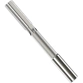 FOCMKEAS Chucking Reamer 14mm, H7 HSS Cobalt M35, Lathe Machine Reamer | Metric, 6 Straight Flutes, Round Straight Shank Milling Cutting Tool, for Stainless Steel Alloy Copper Metal