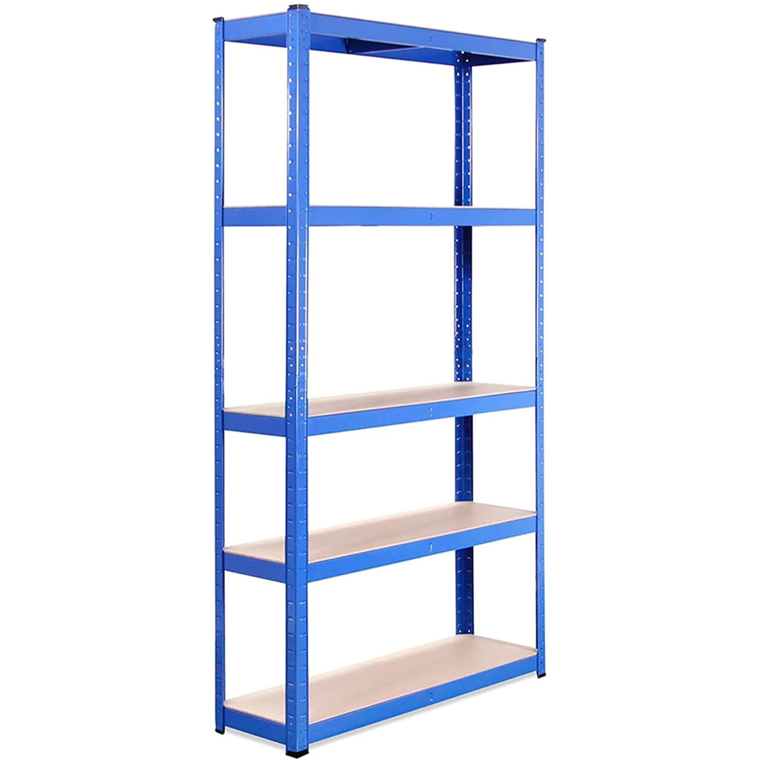 G-Rack Garage Shelving Unit: 180cm x 90cm x 30cm | Single bay, Blue 5 Tier Unit | 175kg Load Weight Per Tier (875kg Per Unit) | Home, Office, Garage or Business Use | 5 Year Warranty
