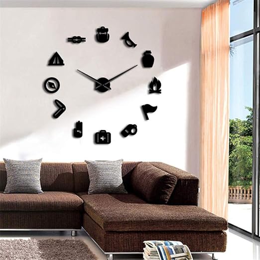 Articulos Para El Hogar Diy Reloj De Pared Diseno Moderno Colgante