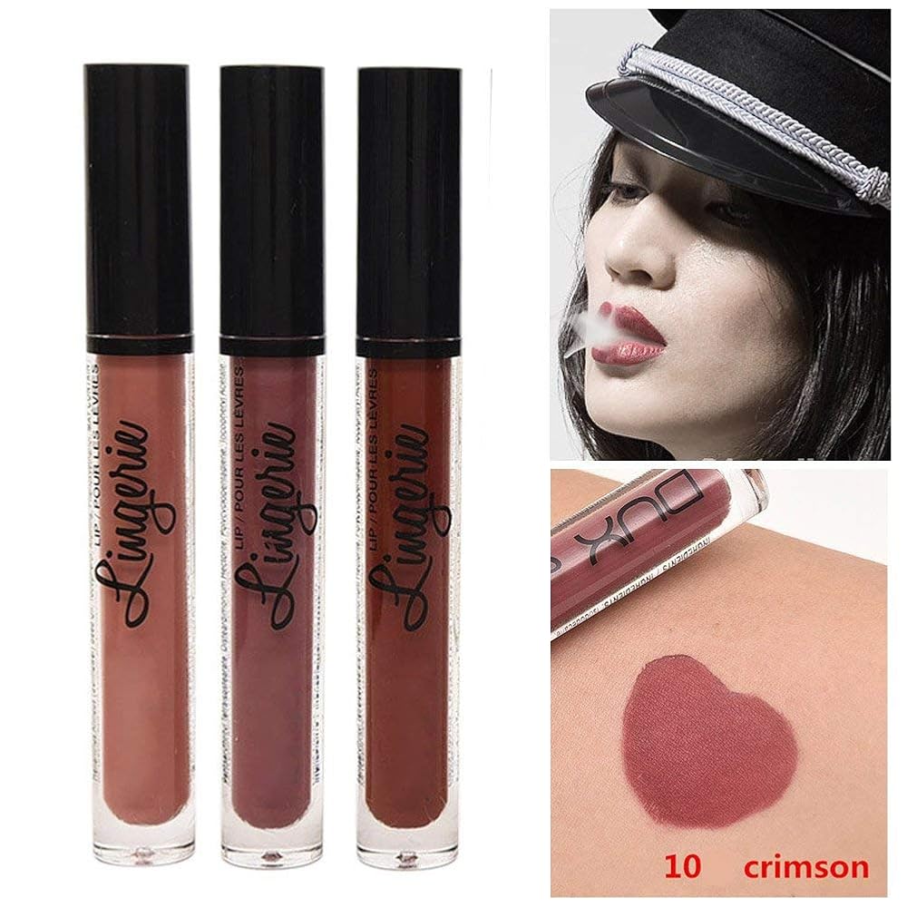 16 Colors Waterproof Long Lasting Beauty Lip Gloss (A15PS) aooty