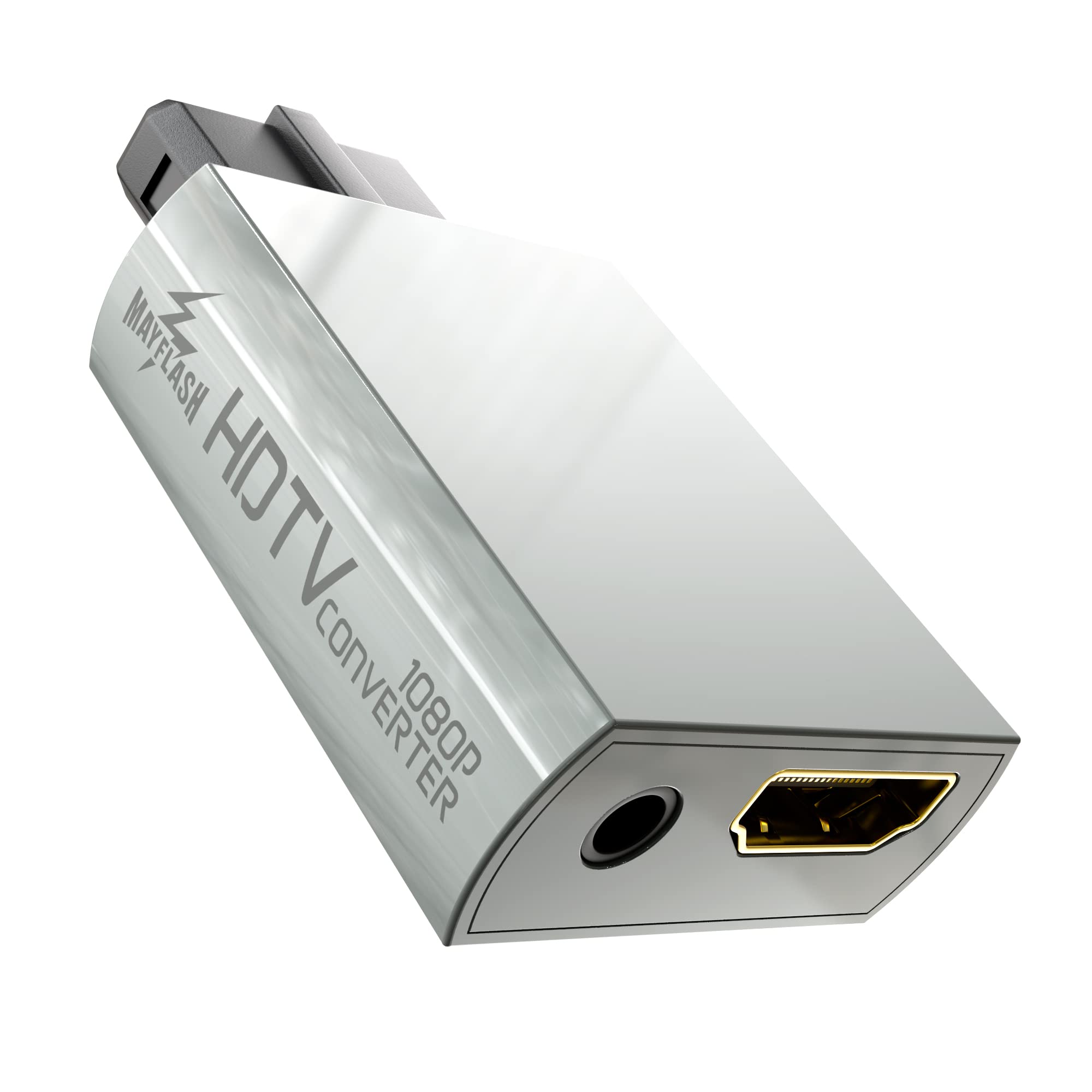 MAYFLASH N64 to HDMI Adapter N64 Gamecube SNES SFC to HDMI Converter 1080P for Full HD Converter with 3.5mm Audio Jack HDMI Output N64 to HDMI Converter