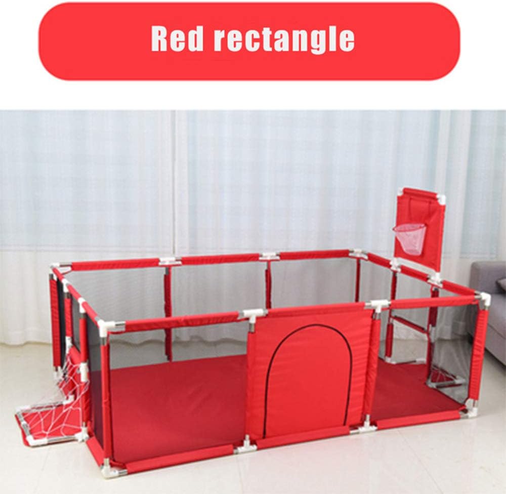 lijunjp Baby Playpen, Indoor Outdoor Kids Safety Play Space, Learning to Walk, Puzzle Game Center, Anti-collision Safety fence, for Children from 6 to 36 Months