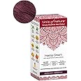 Tints of Nature Burgundy Semi-Permanent Henna Cream Hair Colour, Ammonia-Free and 95% Natural, 2.37 fl oz