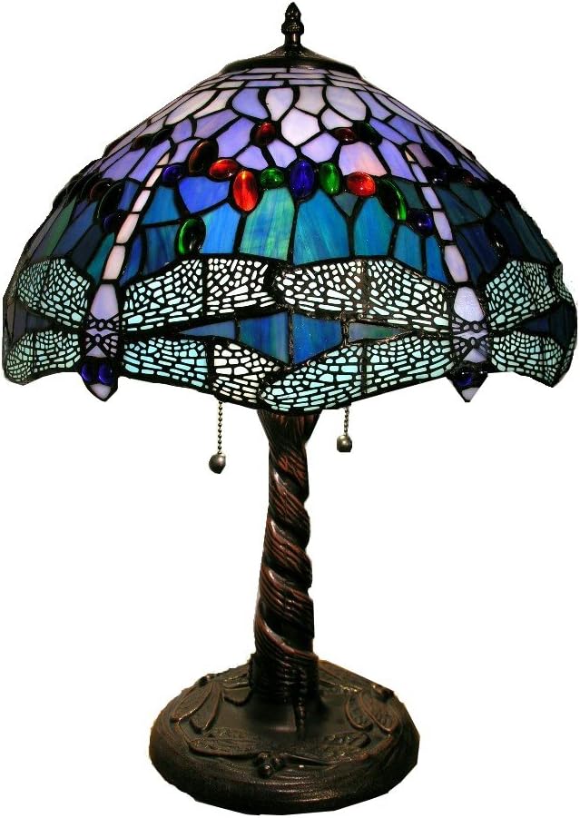 tiffany floor lamp dragonfly design