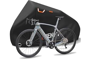 HENMI Heavy Duty 420D Waterproof Bicycle Cover - Outdoor Protection for eBike, Mountain, Road, Hybrid & More