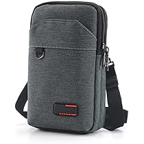 Travel Cell Phone Pouch,Dual Phone Holster Crossbody Bag Travel Cell Phone Pouch,Dual Phone Holster Crossbody Bag