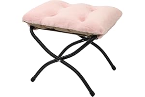 Mordchil HF 15"(H) Folding Ottoman, Foldable Footrest Stool, Portable Small Foot Stool for Couch, Collapsible Foot Rest Ottom