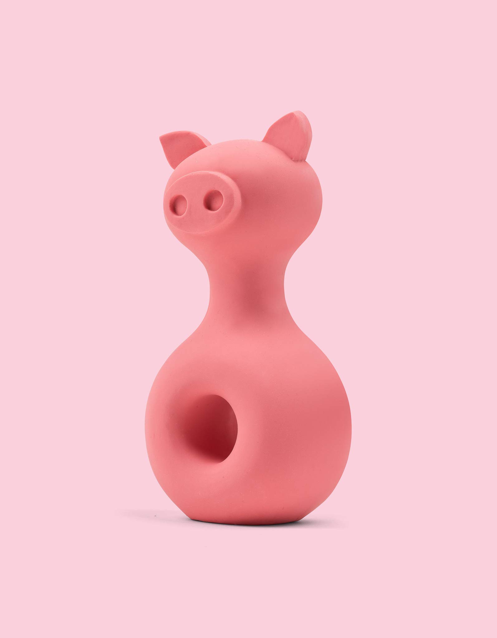 United Pets DF0961RO Pigs Pinky Latex Toy for Dogs - 0.11 kg