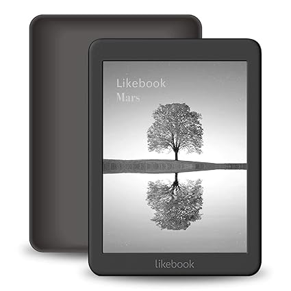 Likebook Mars E-Reader, 7,8'-Touchscreen, 300PPI, 8-Core-Prozessor, Integriertes Einstellbares Warm- / Kaltlicht, Integrierte