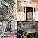 Halloween Spider Webs Stretchable (400 Square Feet) Extra Large | Indoor & Outdoor Spooky Cobwebs with 28 Fake Black Spiders Halloween Decorations