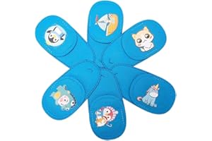 Eye Patches for Kids Glasses 6pcs Cartoon Eye Patch Reusable Over Lens Eyepatch Medical Occlusion Eye Patch Cover for Lazy Ey