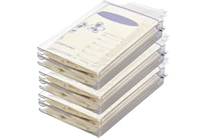 UGOTFEELS 6-Pack Freeze Flat Breast Milk Storage Bag |Breastmilk Freezer Flattener Kit Make Mother's Milk Bags Organizer Even to Save Refrigerator Space | Fit 3 4 5 6oz