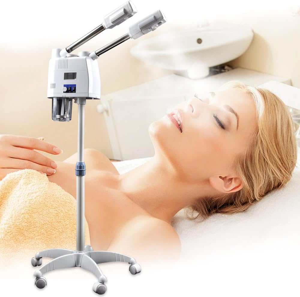 5-IN-1 HOT / WARM / COLD FREESTANDING FACIAL STEAMER WITH OZONE & AROMA
