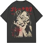 GORGLITTER Men's Rapper Graphic Tees Y2K Funny Gym Shirts Short Sleeve Crew Neck T Tops Streetwear