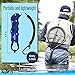 Fish Gripper Rustproof Aluminum, Fish Grabber for Saltwater & Freshwater, Fishing Gear and Kayak Accessories, Fish Lip Gripper for Easy Catch Handling, 33lb Max Weight